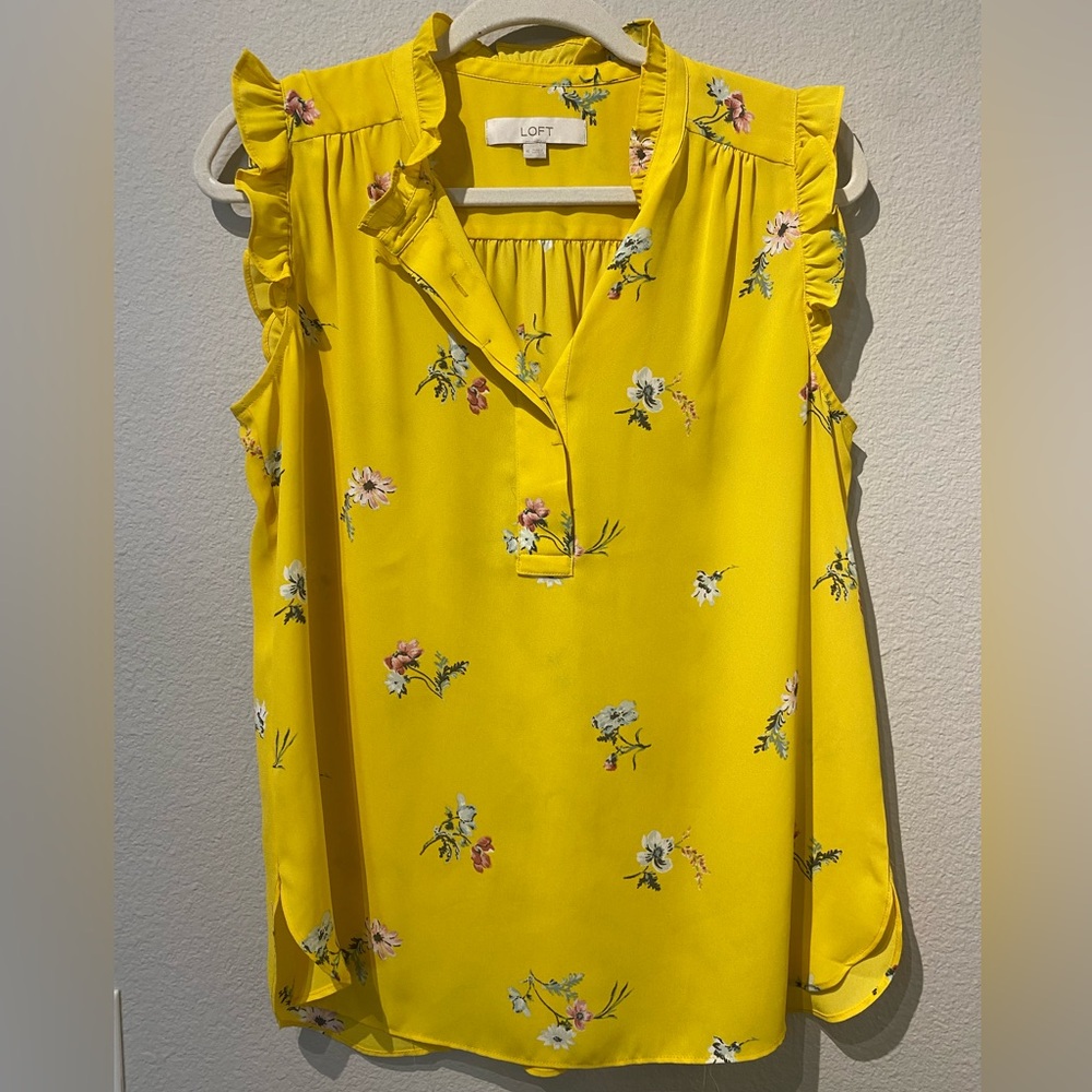 Loft brand sleeveless top